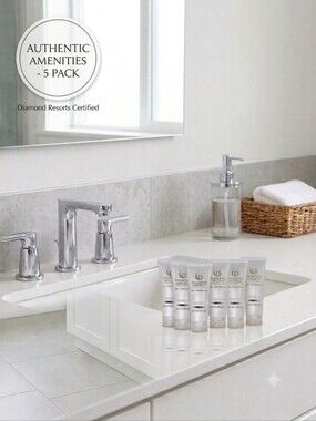 Diamond Resorts Authentic Amenities 5-Pack - Moisturizer